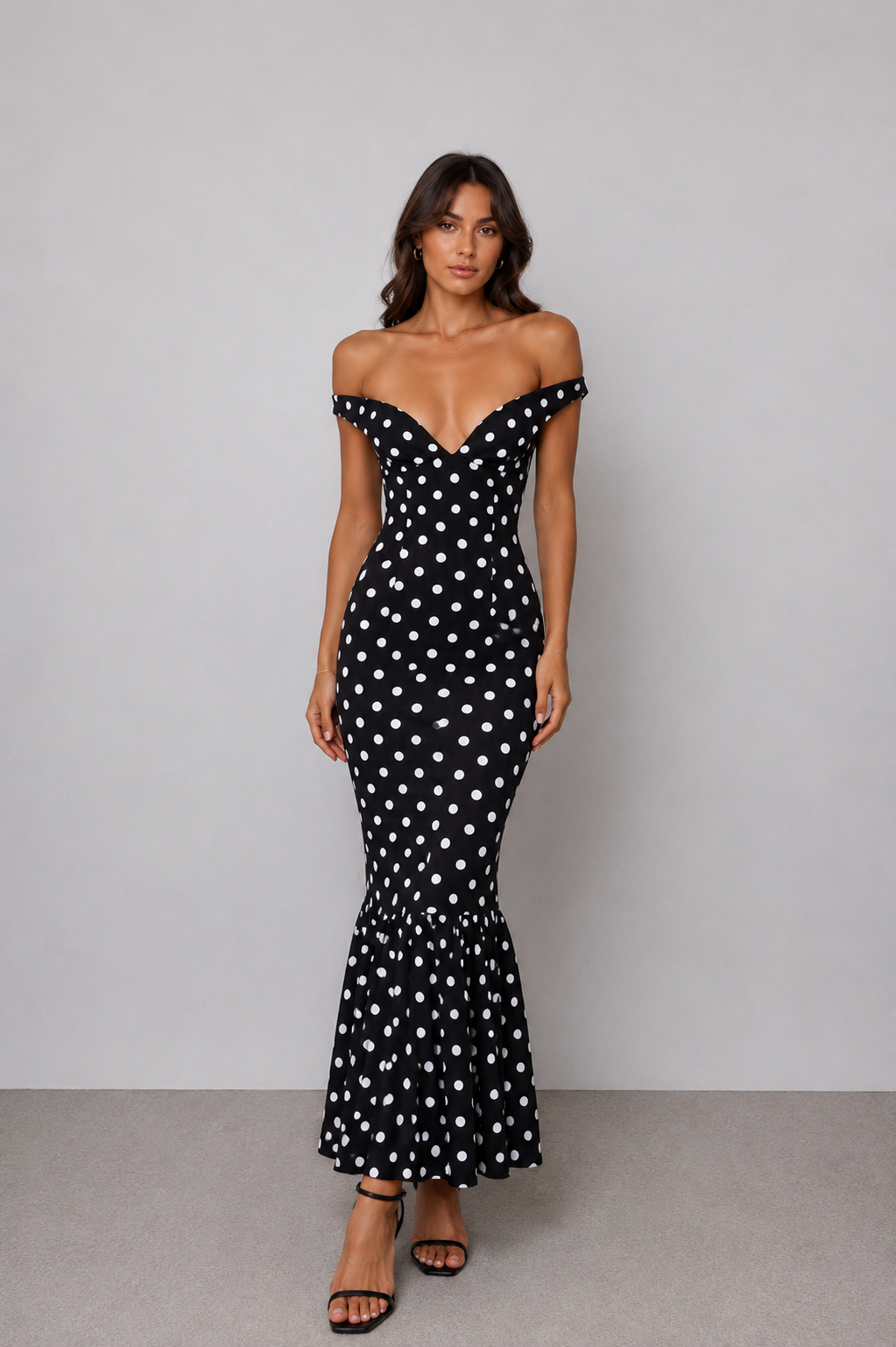 HELENA DRESS - polka dot